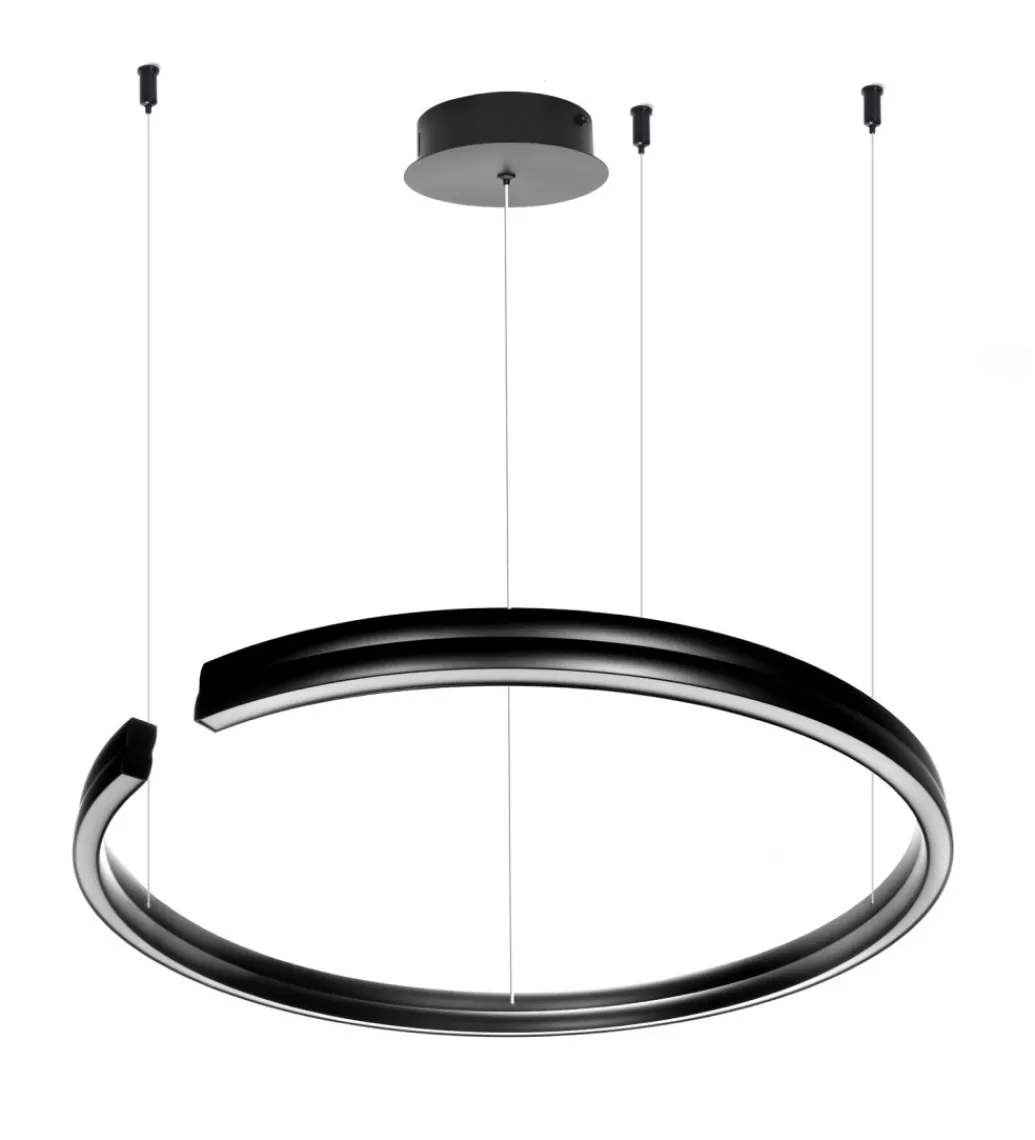 Lampa wisząca COSTA 60 cm czarna*DOMENO Clearance