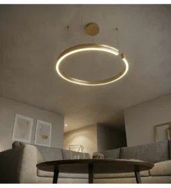 Lampa wisząca COSTA 60 cm złota*DOMENO Discount