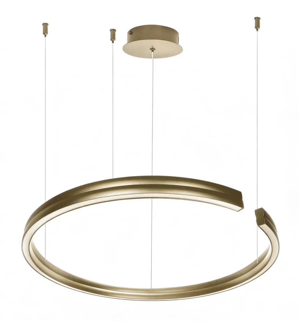 Lampa wisząca COSTA 60 cm złota*DOMENO Discount