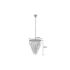 Lampa wisząca CRYSTAL 50 cm czarne szkło pryzmaty szare*Invicta Interior Sale