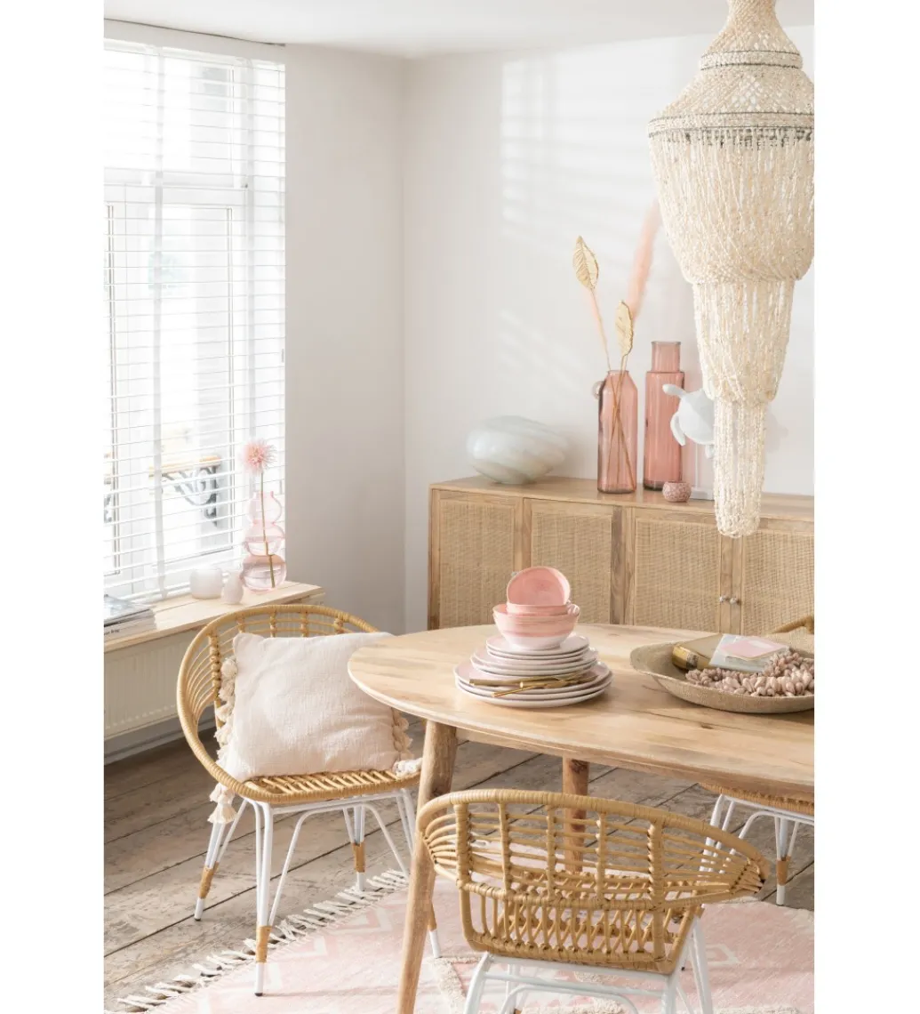 Lampa wisząca Daisy shell 51 cm naturalna*J-Line Sale