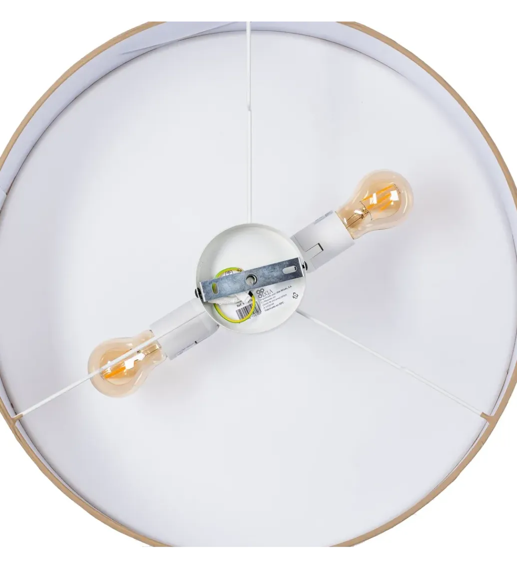 Lampa wisząca DWEMNAO 50 cm naturalna*Zona-Design Online
