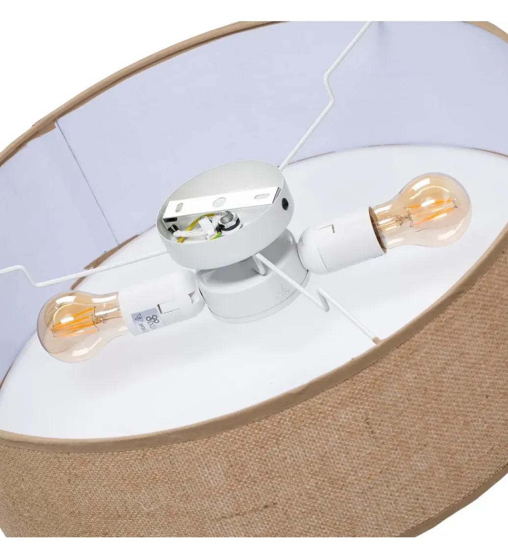 Lampa wisząca DWEMNAO 50 cm naturalna*Zona-Design Online