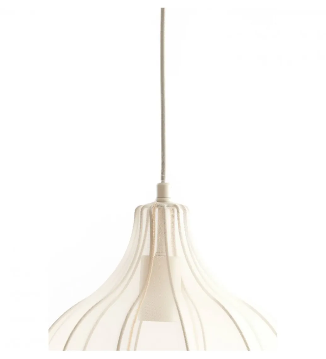 Lampa wisząca ELATI 29 cm piaskowa*L&L Online