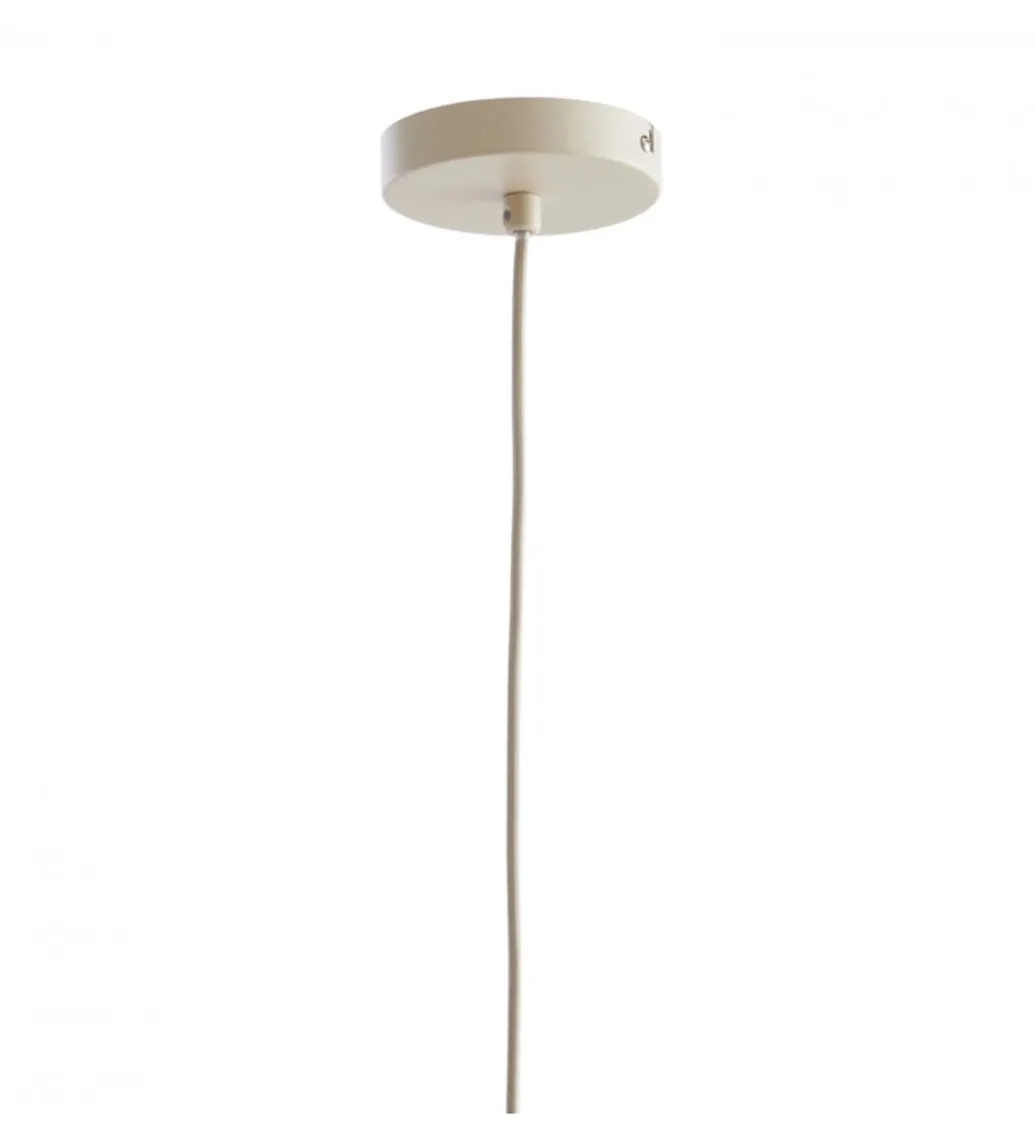 Lampa wisząca ELATI 29 cm piaskowa*L&L Online