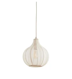 Lampa wisząca ELATI 29 cm piaskowa*L&L Online