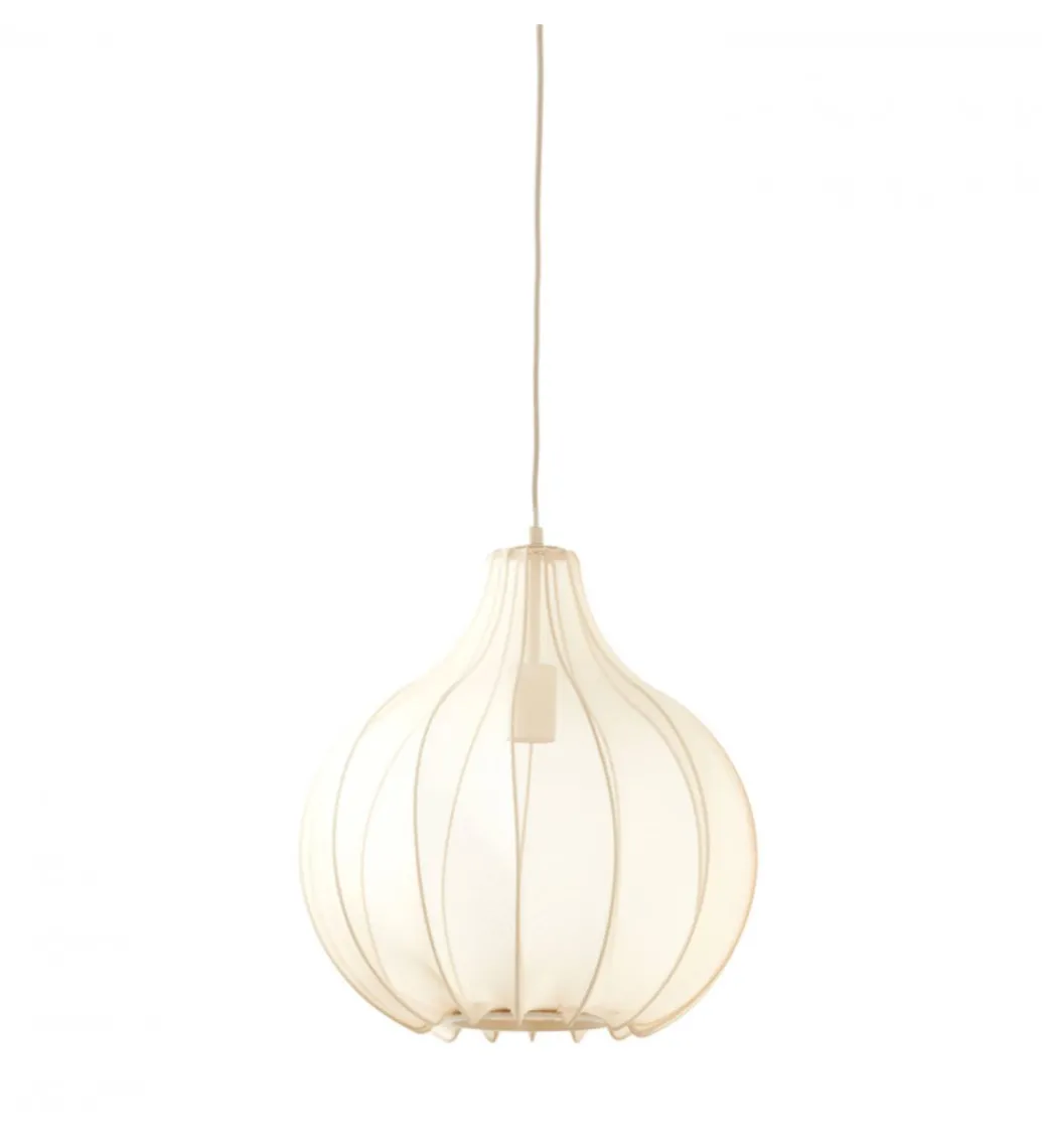 Lampa wisząca ELATI 39 cm piaskowa*L&L New