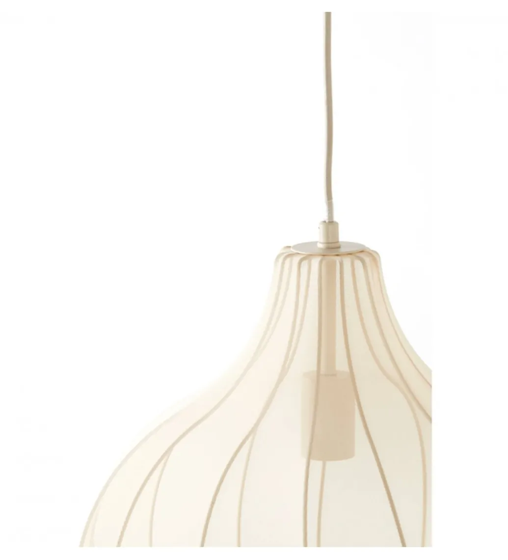 Lampa wisząca ELATI 39 cm piaskowa*L&L New