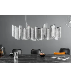 Lampa wisząca Elegance 118 cm srebrna*Invicta Interior Outlet