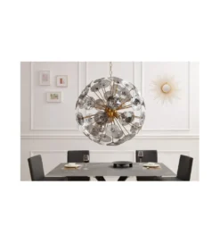Lampa wisząca Evron Infinity 65 cm złota*Invicta Interior Hot