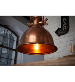 Lampa wisząca FAT 29 cm miedziana*Invicta Interior Sale