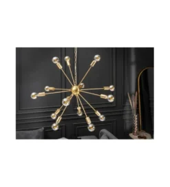 Lampa wisząca FIREWORKS 85 cm złota*Invicta Interior - przedsprzedaż Best