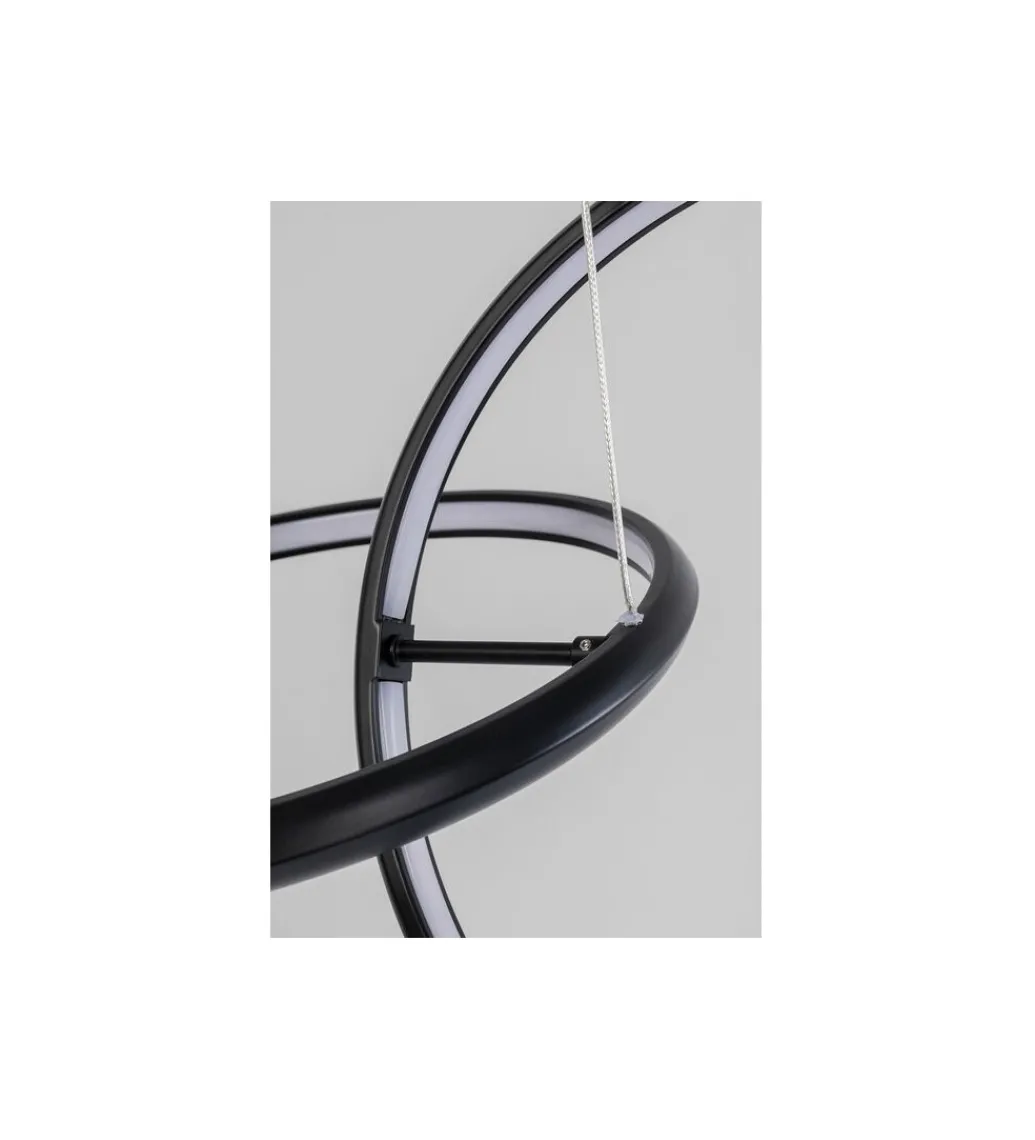 Lampa wisząca GALAXY LED 155 cm czarna*KDesign Discount