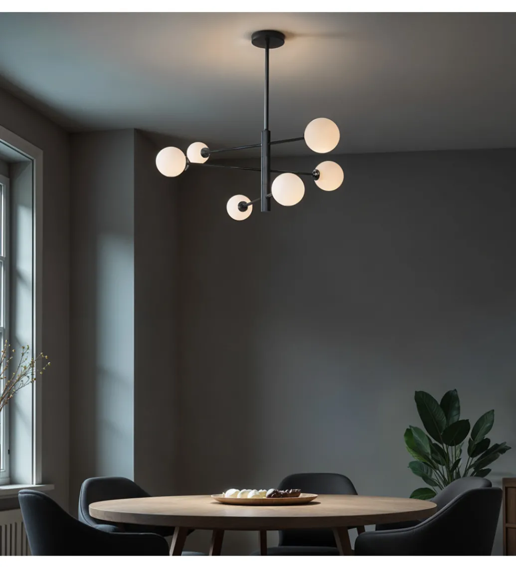 Lampa wisząca GARDA AM201 czarna*DOMENO Best