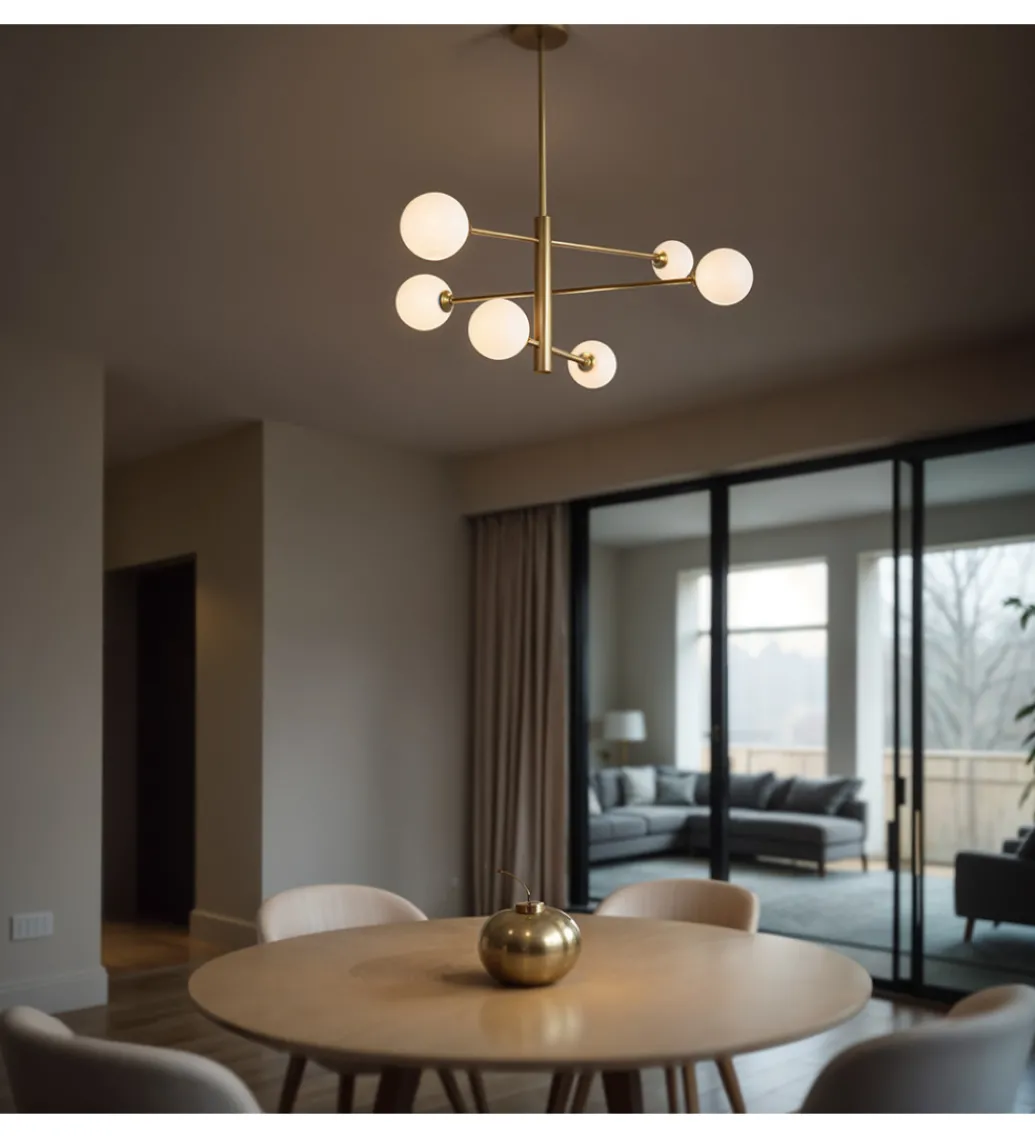 Lampa wisząca GARDA AM201 złota*DOMENO