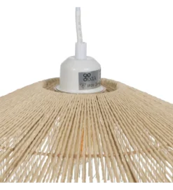 Lampa wisząca GELMAS 41 cm naturalna*Zona-Design Clearance