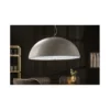 Lampa wisząca Glow biało srebrna 70 cm*Invicta Interior Best