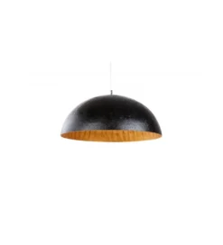 Lampa wisząca Glow 70 cm czarno złota*Invicta Interior