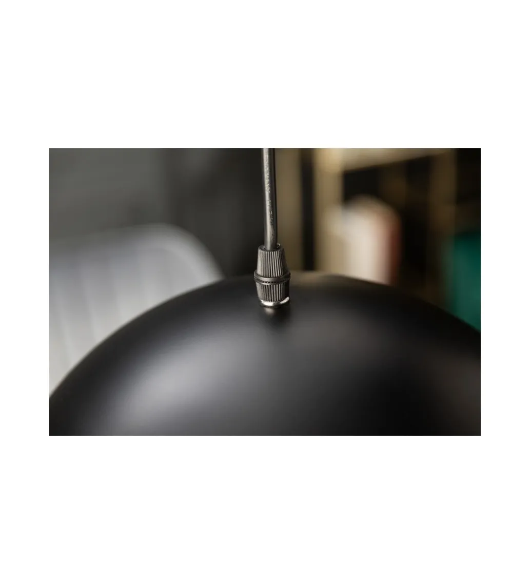 Lampa wisząca Glow ZEPPELIN 30 cm czarno - złota*Invicta Interior Online