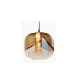 Lampa wisząca Golden Goblet 25 cm złota*KDesign Hot