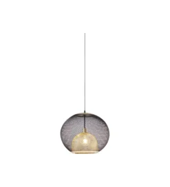 Lampa wisząca GRATO 45 cm czarno złota*KDesign Sale
