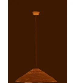 Lampa wisząca HAT MOONJ 60 cm naturalna*J-Line Outlet
