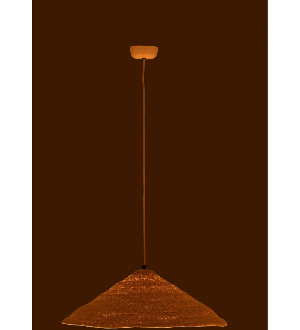 Lampa wisząca HAT MOONJ 60 cm naturalna*J-Line Outlet