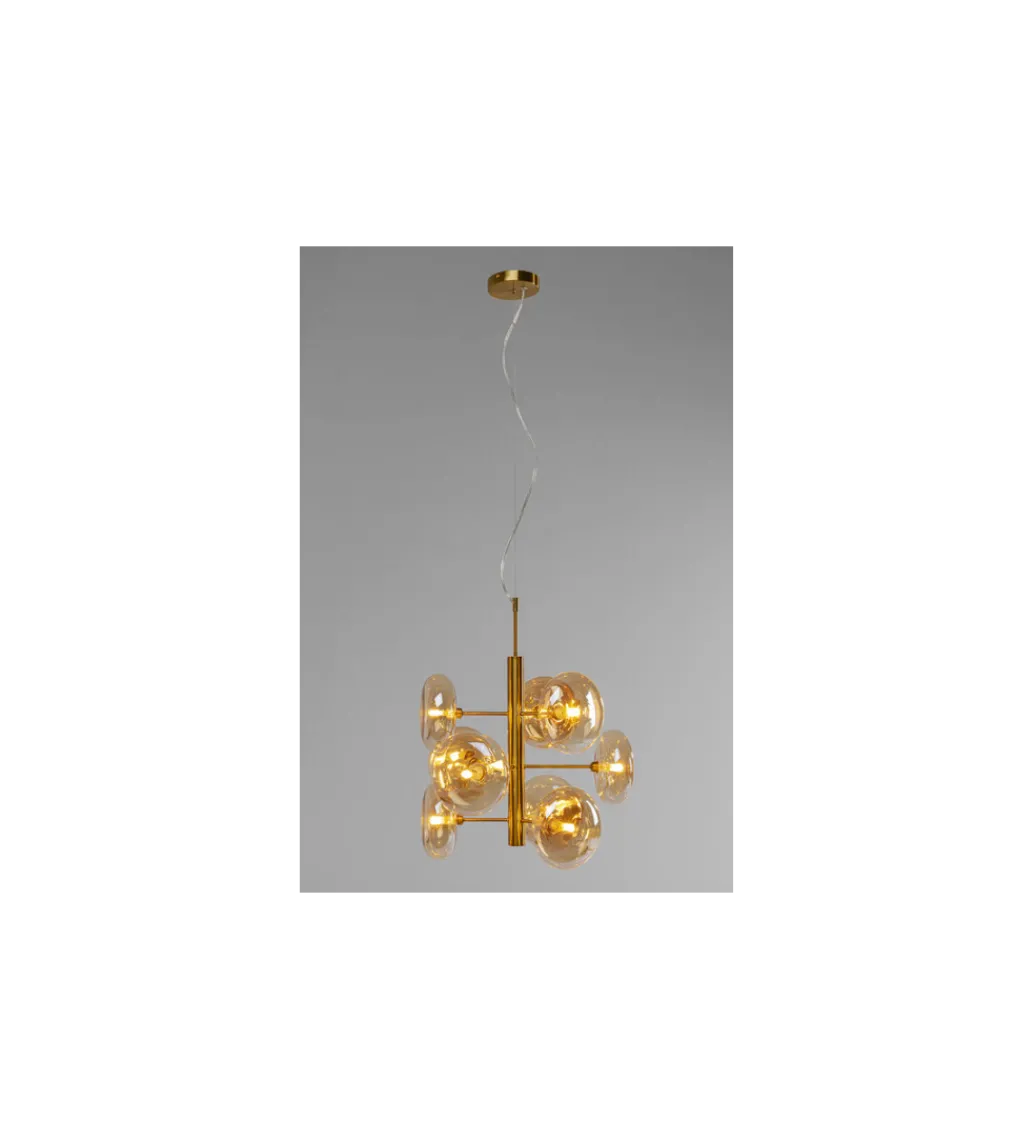 Lampa wisząca HEADLIGHT z mosiężnym wykończeniem*KDesign Outlet