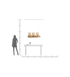 Lampa wisząca JUNGLE CLUB 115 cm*KDesign Best
