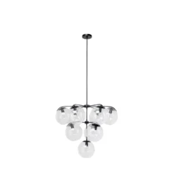 Lampa wisząca LASMINA 91 cm czarna*KDesign Clearance