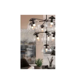 Lampa wisząca LASMINA 91 cm czarna*KDesign Clearance