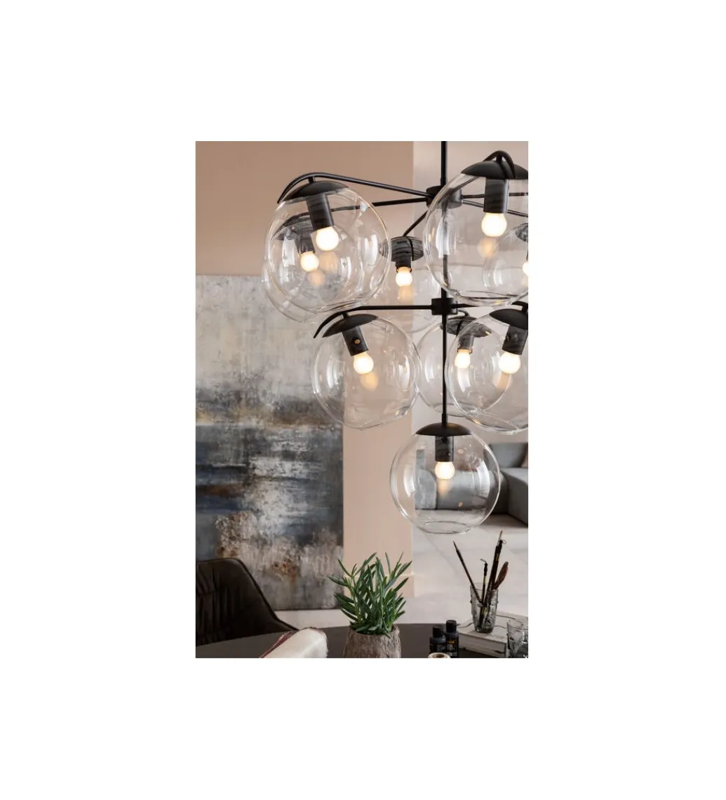 Lampa wisząca LASMINA 91 cm czarna*KDesign Clearance