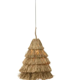 Lampa wisząca LAYERES 50 cm naturalna*J-Line Sale