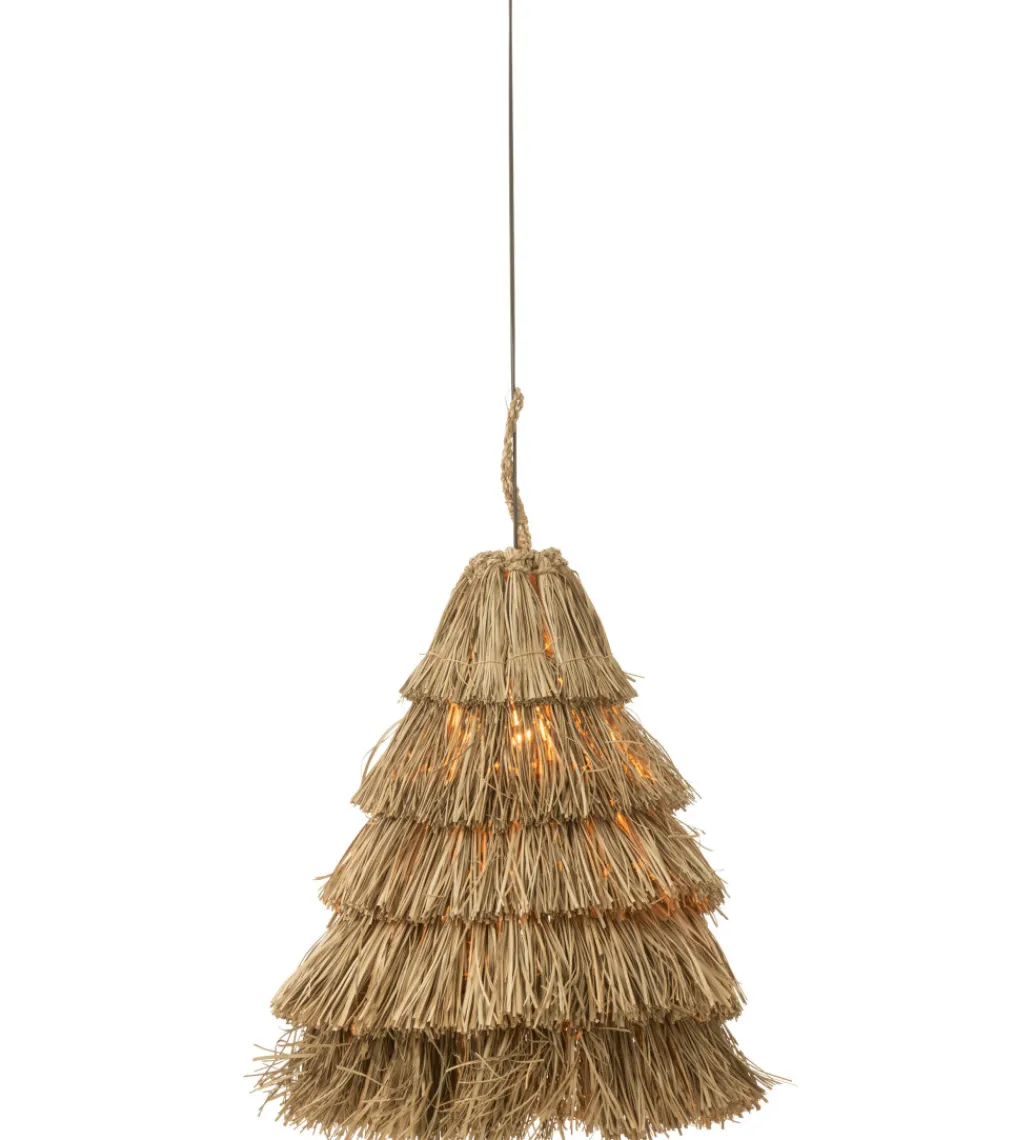 Lampa wisząca LAYERES 50 cm naturalna*J-Line Sale
