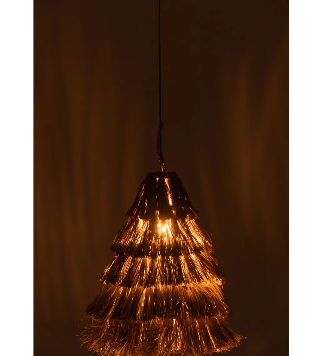 Lampa wisząca LAYERES 50 cm naturalna*J-Line Sale