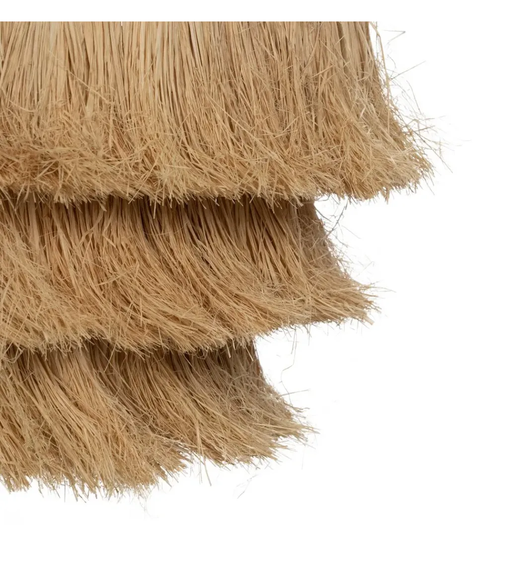 Lampa wisząca LIFS 48 cm Naturalna Rafia*Invicta Interior Online