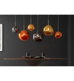 Lampa wisząca LIQUID DIAMOND 20 cm szkło dymione*Invicta Interior Clearance