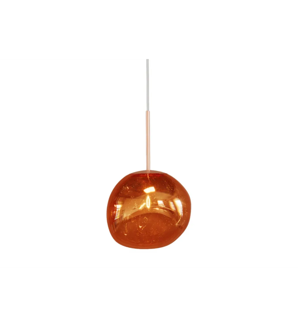 Lampa wisząca LIQUID DIAMOND 20 cm szkło dymione*Invicta Interior Clearance