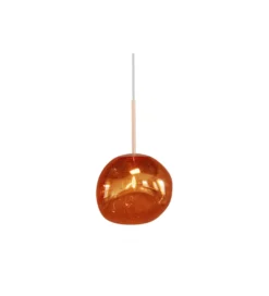 Lampa wisząca LIQUID DIAMOND 20 cm szkło miedź*Invicta Interior Clearance