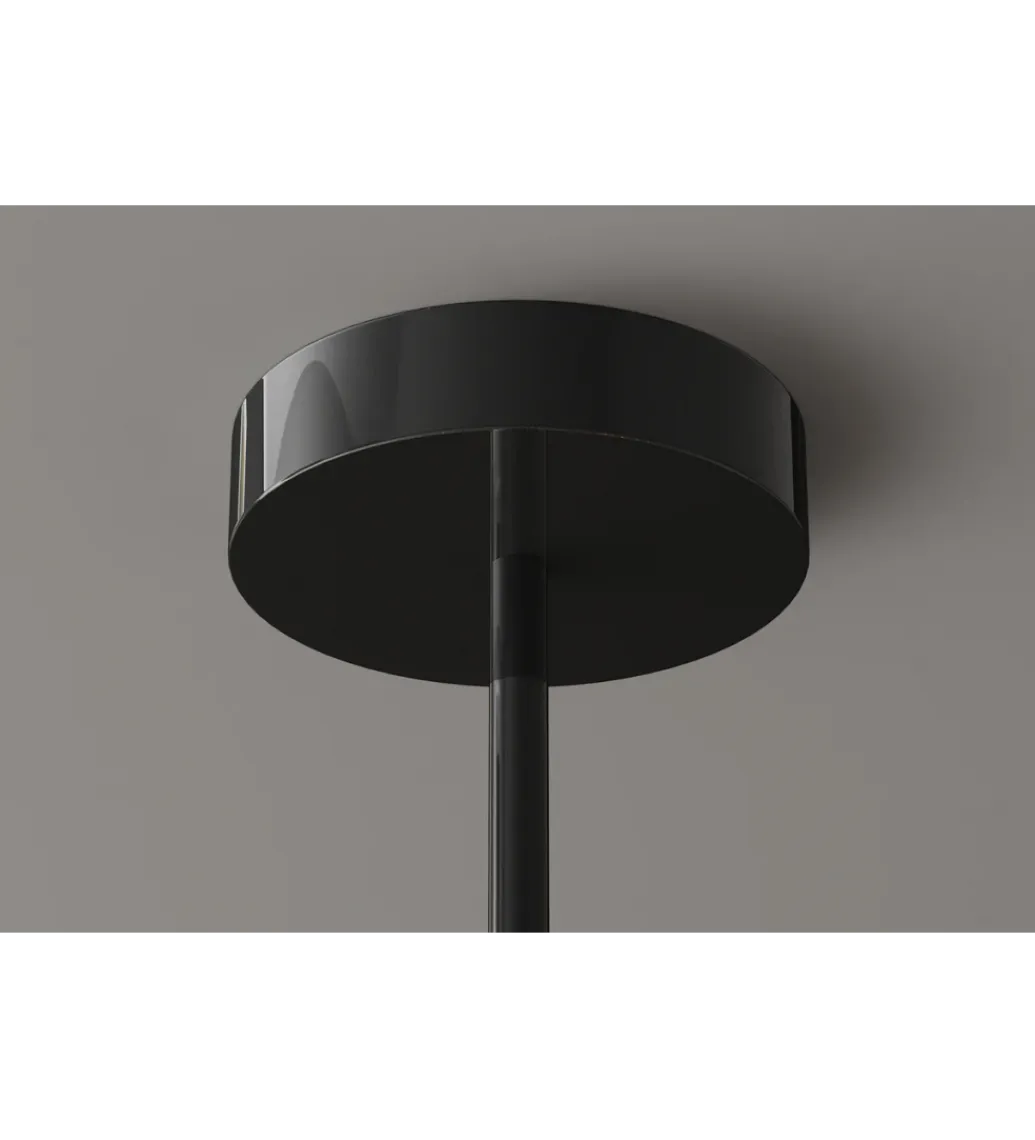 Lampa wisząca LIQUID DIAMOND 5 kloszy szkło dymione*Invicta Interior Hot