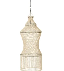 Lampa wisząca LISA shell 51 cm naturalna*J-Line New