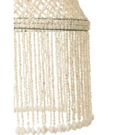 Lampa wisząca LISA shell 51 cm naturalna*J-Line New