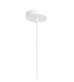 Lampa wisząca LONIA 71 cm kremowa antyczny brąz*L&L Sale