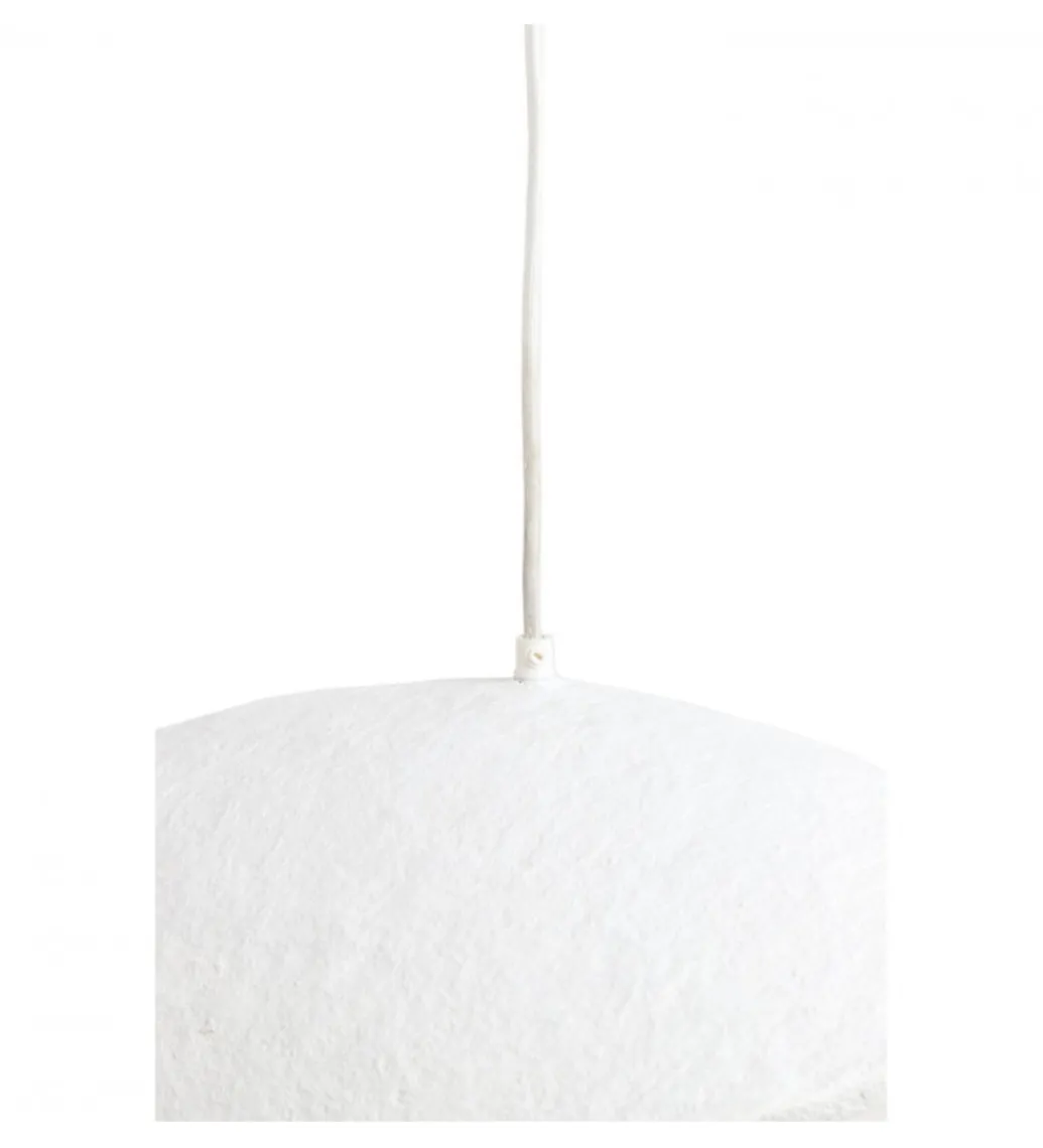 Lampa wisząca LONIA 71 cm kremowa antyczny brąz*L&L Sale