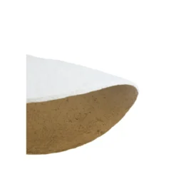 Lampa wisząca LONIA 53 cm kremowa antyczny brąz*L&L Discount