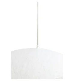 Lampa wisząca LONIA 53 cm kremowa antyczny brąz*L&L Discount