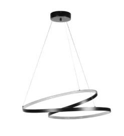 Lampa wisząca MONA LED 60 cm czarna*DOMENO Clearance