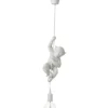 Lampa wisząca MONKEY 96 cm biała*J-Line Online