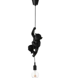Lampa wisząca MONKEY 96 cm czarna*J-Line Hot