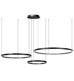 Lampa wisząca MONZA AZ134 145 cm czarna*DOMENO Outlet